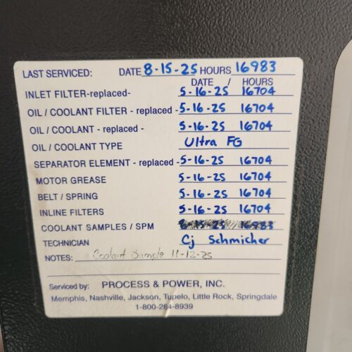 Ingersoll Rand RS 37i A118-TAS Air Compressor 50 HP