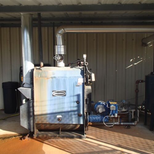 Columbia 10HP Natural Gas Steam Boiler System with Feed Tank