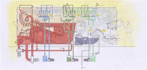 Akomag Model Hydra 7.1, Type 14-100-140-178, Stainless Steel Glass Bottle Washer