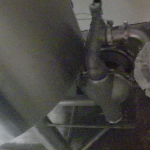 250 Gallon Groen Model 250GALTA S/S Vertical Triple Motion Jacketed Tank with Scott Turbon Mixer, Sweep Scrape, and Prop Agitators