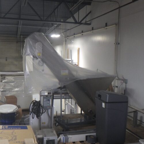 Kaps All Model A6 6-Quill Inline Spindle C-Frame Capper with Enercon Induction Sealer and Cap Feeder