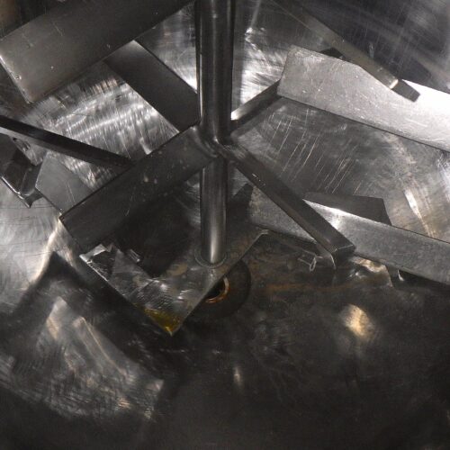 125 Gallon Lee Model 125D9MS S/S Double Motion Jacketed Kettle