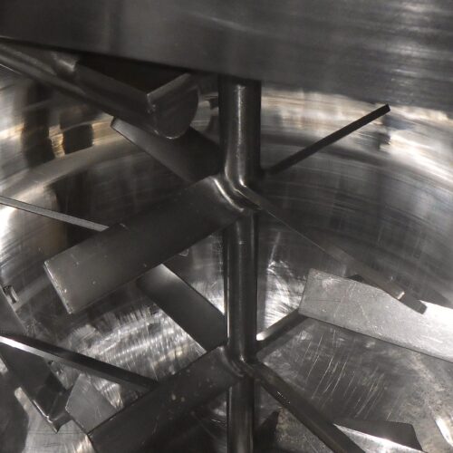 125 Gallon Lee Model 125D9MS S/S Double Motion Jacketed Kettle