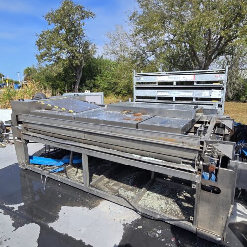 Triulzi Model SYAPLE28006134 Horizontal Flat Glass Sheet Washing Machine