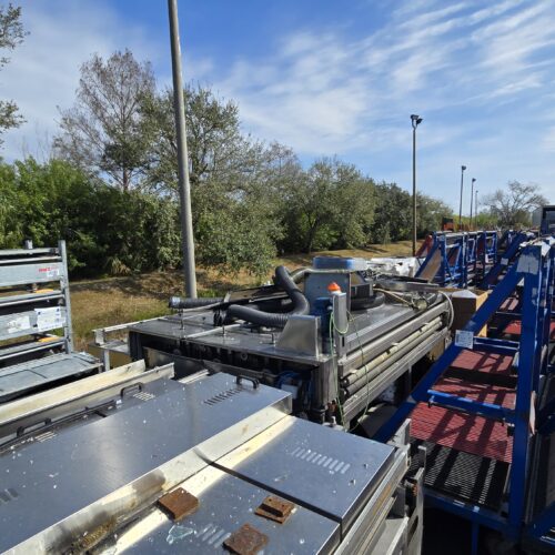 Triulzi Model SYAPLE28006134 Horizontal Flat Glass Sheet Washing Machine