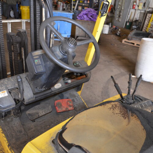 Hyster Model S50XM 5,300 Pound Capacity Propane Powered Forklift Truck