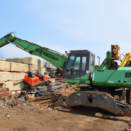 Sennebogen Model 835 Diesel Powered Material Handling Machine