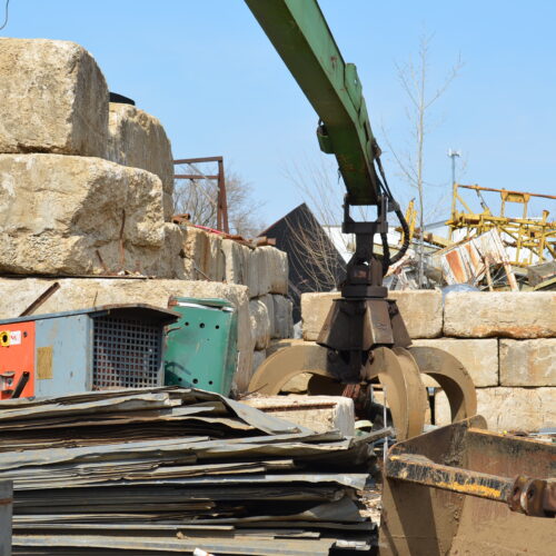 Sennebogen Model 835 Diesel Powered Material Handling Machine